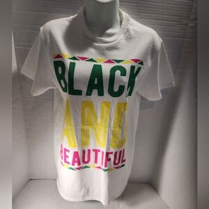 NWOT Women's Black And Beautiful Samegang T-Shirt